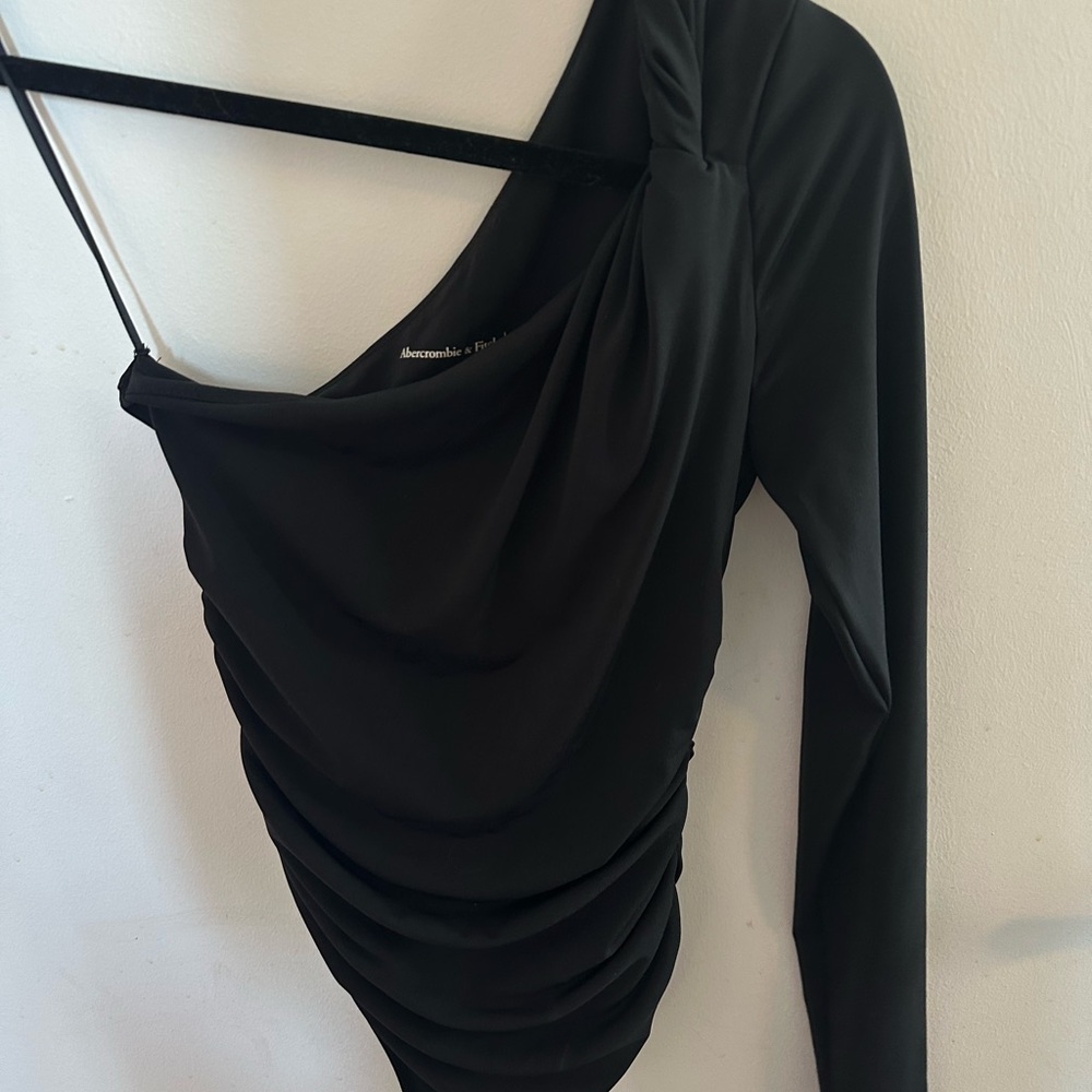 Abercrombie one shoulder body suit